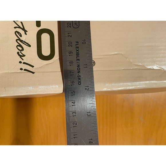 Lobo Solo Rubi Black Leather Wedge Heel Open Toe Mule Sandals 9‎ Slip On Comfort - Picture 11 of 13